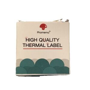 New Sealed Thermal Labels Phomemo 14"30mm/210pcs High Quality White Square Label